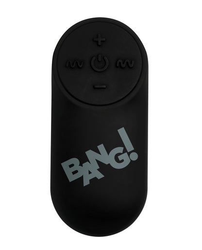 Bang! Vibrating Bullet w/Remote Control - Blue
