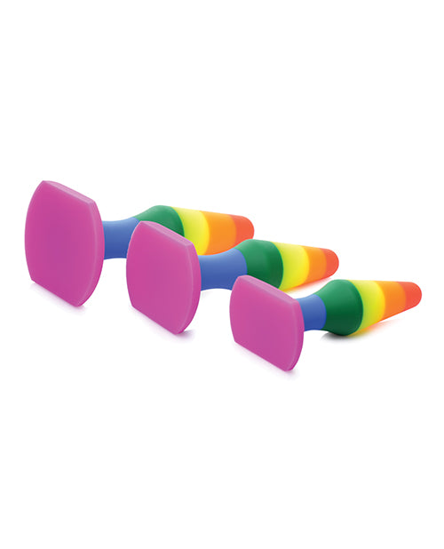 Frisky Frisky Rainbow Silicone Anal Trainer Set - Image 5