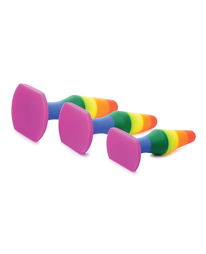 Frisky Frisky Rainbow Silicone Anal Trainer Set - Image 5