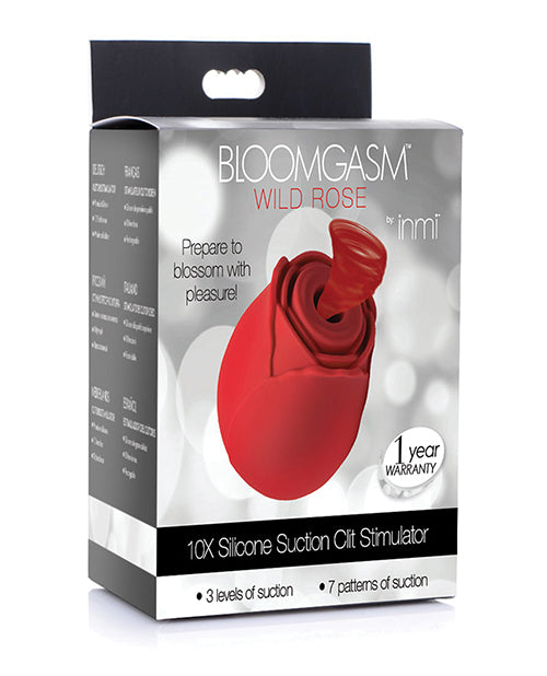 Inmi Bloomgasm Wild Rose 10X Stimulator - Red