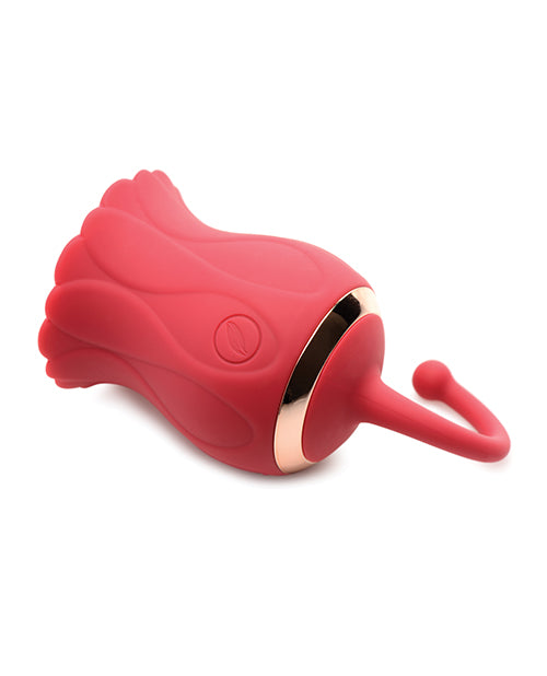 NO ETA Inmi Bloomgasm Royalty Rose 10X Suction & Clit Stimulator - Red