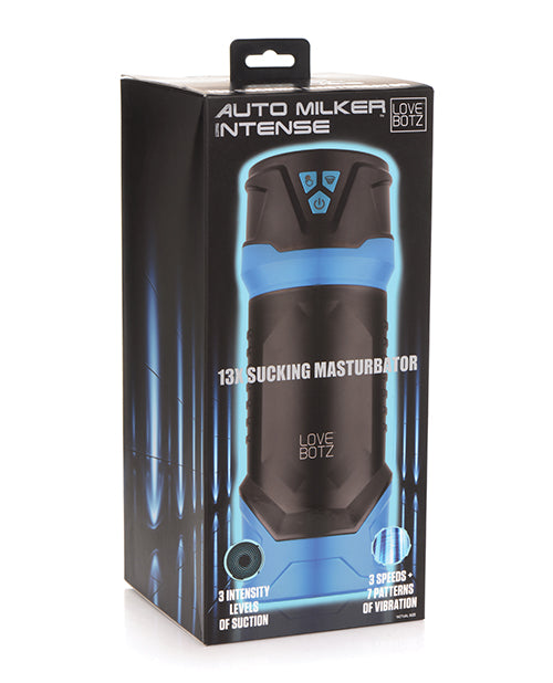 The Milker Auto Milker Intense 13x Sucking Masturbator - Black