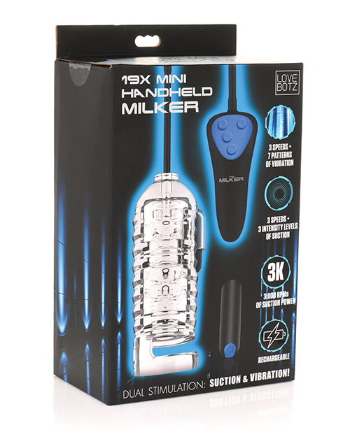 The Milker Mini Handheld Milker - Black