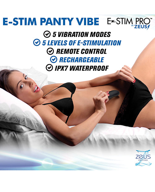 E-Stim Panty Vibe with Remote Control