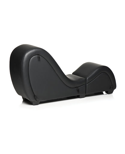 Master Series Kinky Couch Detachable Sex Chaise Lounge - Black