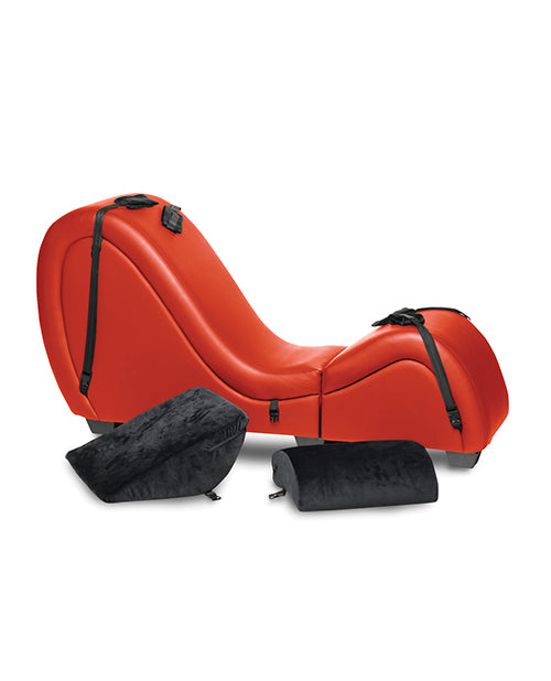 Master Series Kinky Couch Detachable Sex Chaise Lounge - Red, Drop Ship Only Freight $89