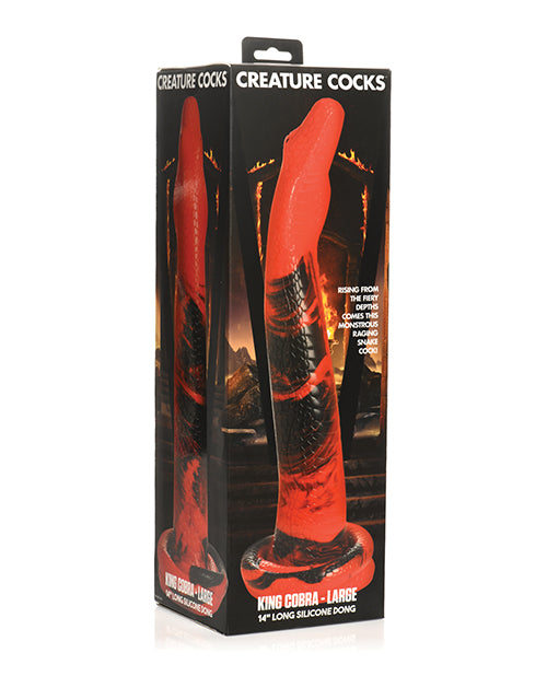 Creature Cocks Creature Cocks King Cobra Large Silicone Dildo - Image 5