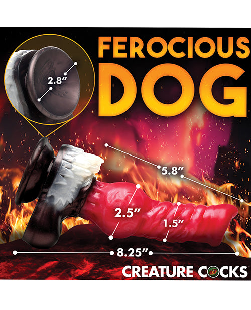 Creature Cocks Cujo Canine Silicone Dildo - Large