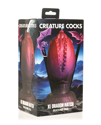 Creature Cocks Creature Cocks Dragon Hatch Silicone Egg - XL Multi Color - Image 5