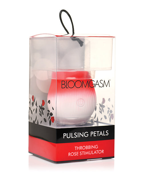 Bloomgasm Bloomgasm Pulsing Petals Throbbing Rose Stimulator - Red - Image 7