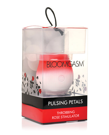 Bloomgasm Bloomgasm Pulsing Petals Throbbing Rose Stimulator - Red - Image 7