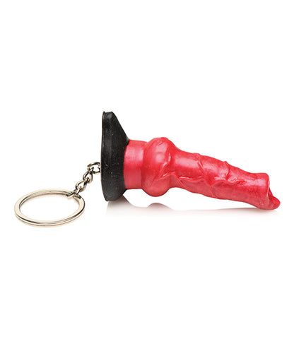 Creature Cocks Creature Cocks Hell-Hound Silicone Key Chain - Red - Image 3