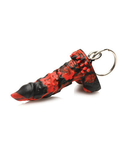 Creature Cocks Creature Cocks Fire Demon Keychain - Red/Black - Image 2
