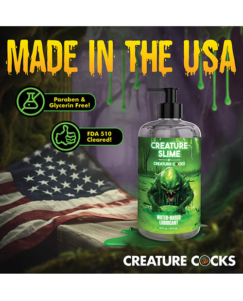 Creature Cocks Creature Cocks - Creature Slime Water-Based Lubricant 16 oz - Image 3