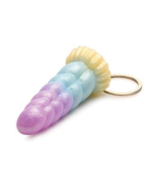 Creature Cocks Creature Cocks Mystique Unicorn Silicone Key Chain - Multi Color - Image 3
