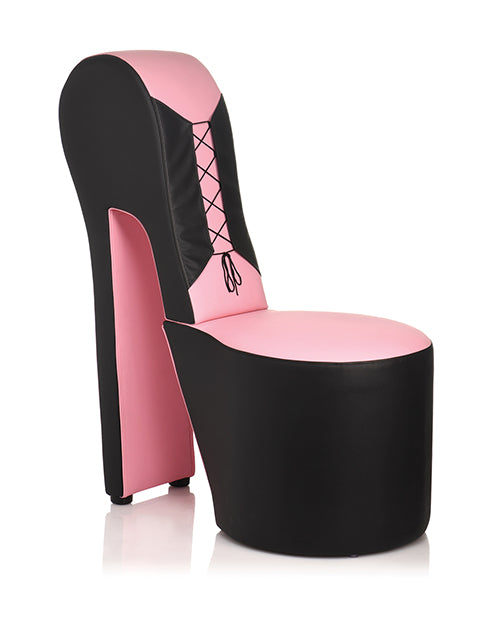 Master Series Stiletto Sex Chair - Pink/Black