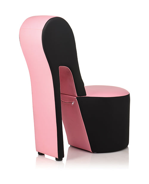 Master Series Stiletto Sex Chair - Pink/Black