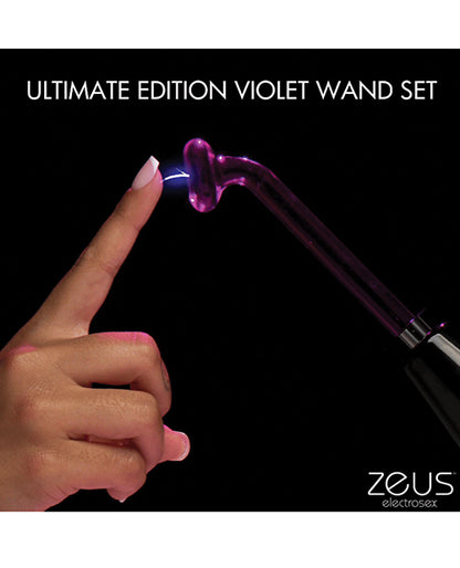Zeus Electrosex ZS Ultimate Edition Violet Wand Set