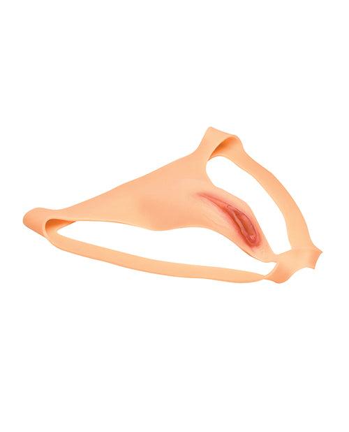 Pussy Strap Silicone Vagina Jockstrap