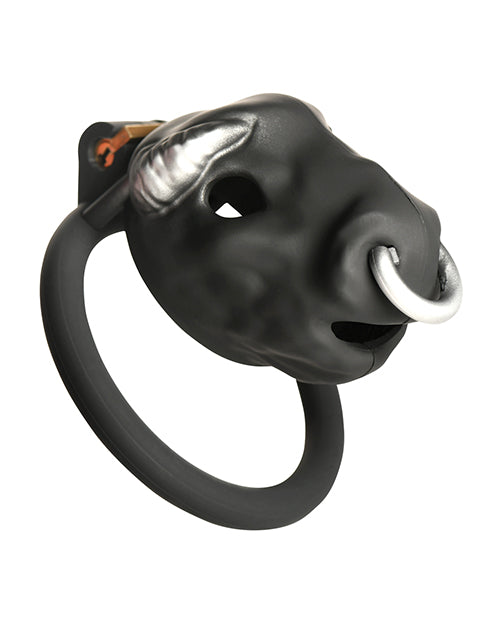 Master Series Bull Chastity Cage - Black