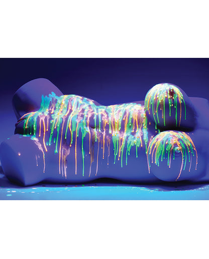 Master Series - Glow Wax UV Blacklight Reactive Drip Candles Set of 4