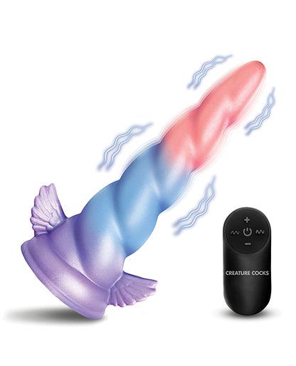 Creature Cocks - Deluxe Dream Rider Vibrating Unicorn Silicone Dildo