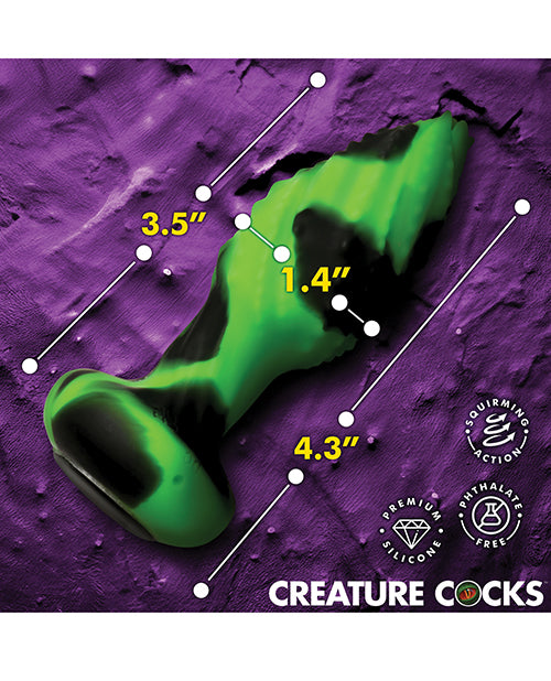 Creature Cocks - Eye of the Spawn Vibrating & Squirming Silicone Butt Plug
