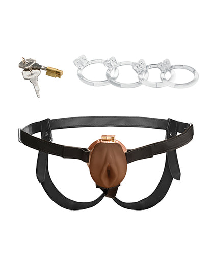 Master Series Pussy Chastity Cage - Medium