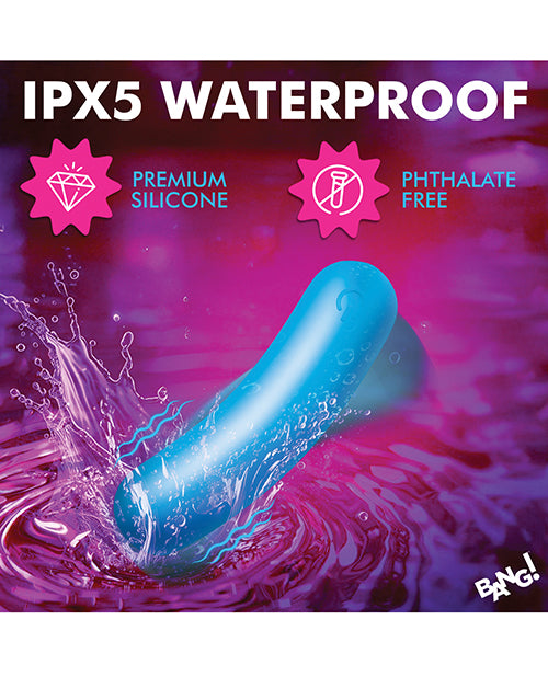 Bang! Flexible Silicone Bullet - Blue