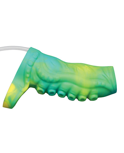 Creature Cocks Tentacle Squirting Silicone Penis Enhancer - Green
