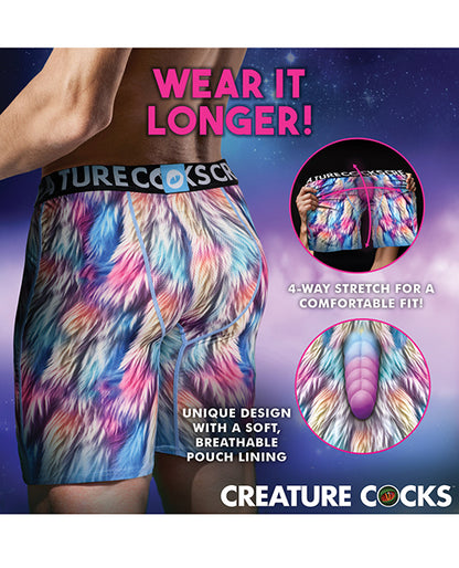 Creature Cocks - Creature Wear Mystique Unicorn Boxer Shorts - LG