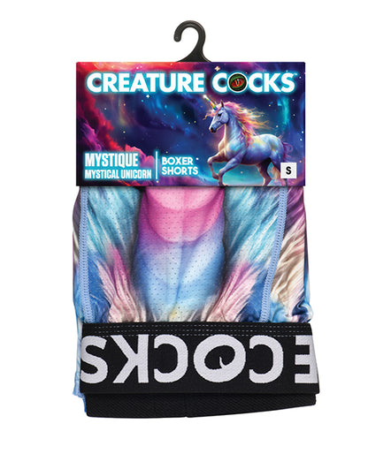 Creature Cocks - Creature Wear Mystique Unicorn Boxer Shorts - SM
