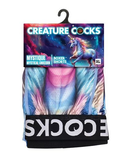 Creature Cocks - Creature Wear Mystique Unicorn Boxer Shorts - XL