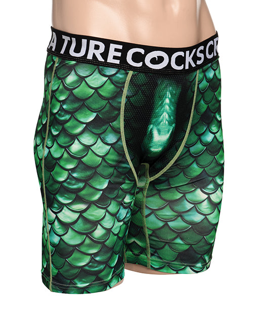 Creature Cocks - Creature Wear Cockness Monster Lake Creature Boxer Shorts - MD