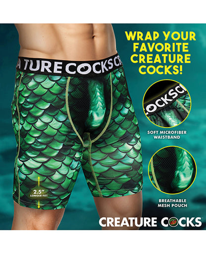 Creature Cocks - Creature Wear Cockness Monster Lake Creature Boxer Shorts - MD