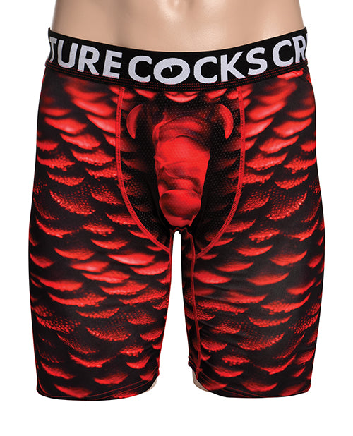 Creature Cocks - Creature Wear Horny Devil Demon Boxer Shorts - LG
