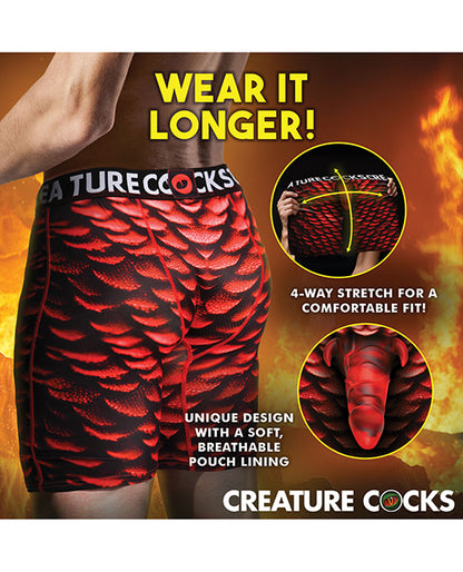 Creature Cocks - Creature Wear Horny Devil Demon Boxer Shorts - LG