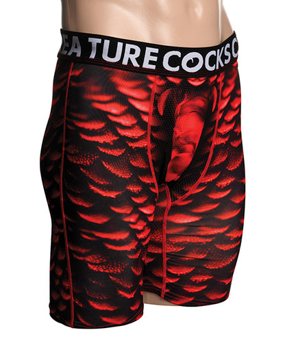 Creature Cocks - Creature Wear Horny Devil Demon Boxer Shorts - MD