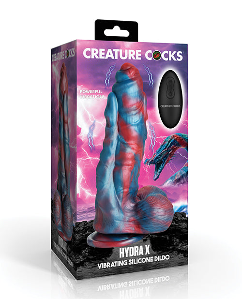 Creature Cocks Hydra Vibrating Silicone Dildo