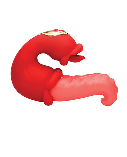 Lickgasm Lick Lasher Licking Vibrator - Red