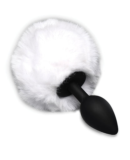 Tailz Tailz Fluffy Bunny Tail Silicone Plug - White