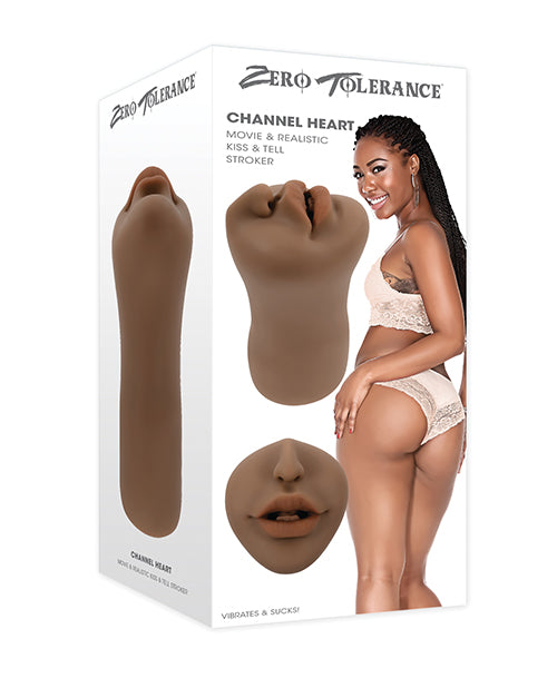Zero Tolerance Zero Tolerance Channel Heart Movie & Realistic Kiss & Tell Stroker - Image 2