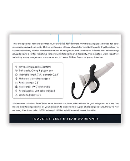 Zero Tolerance All The Bases - Black