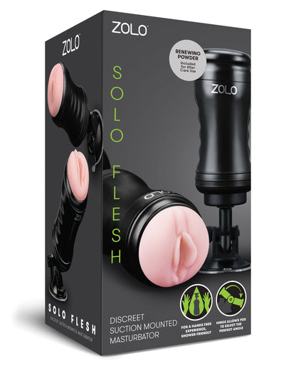ZOLO Solo Flesh Hands Free Masturbator