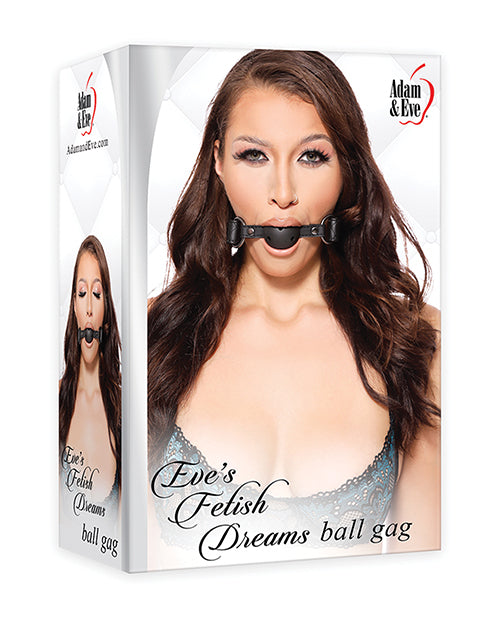 Adam & Eve's Fetish Dreams Ball Gag - Black