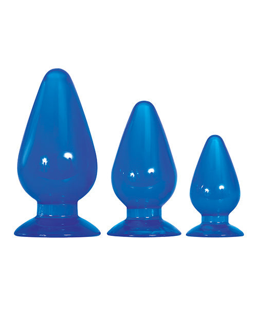 Adam & Eve Big Blue Jelly Backdoor Playset - Blue