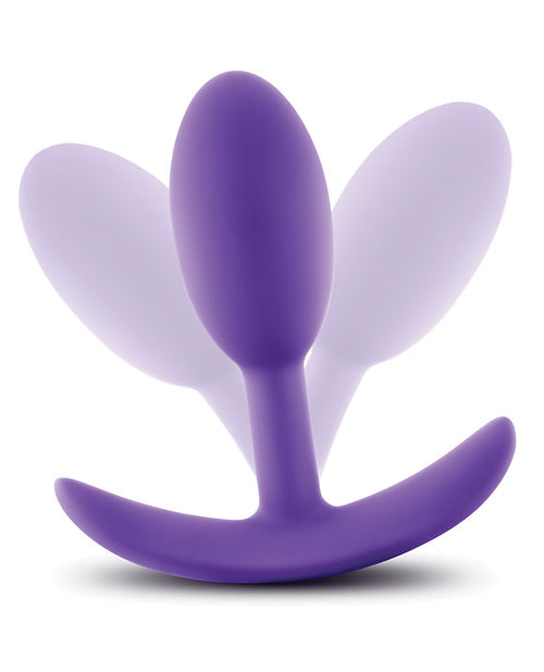 Blush Luxe Wearable Vibra Slim Plug Small - Purple