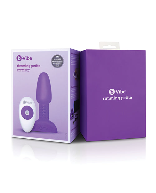 b-Vibe Petite Rimming Plug - Purple