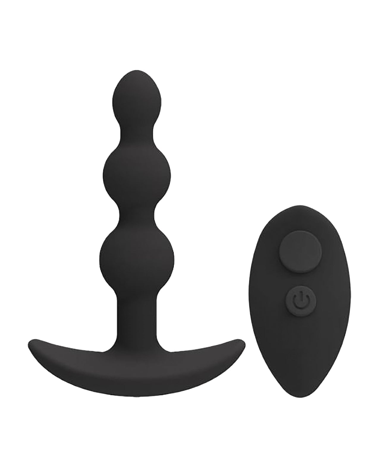 Get A Play Rechargeable Anal Plug w/Remote - Black Color
