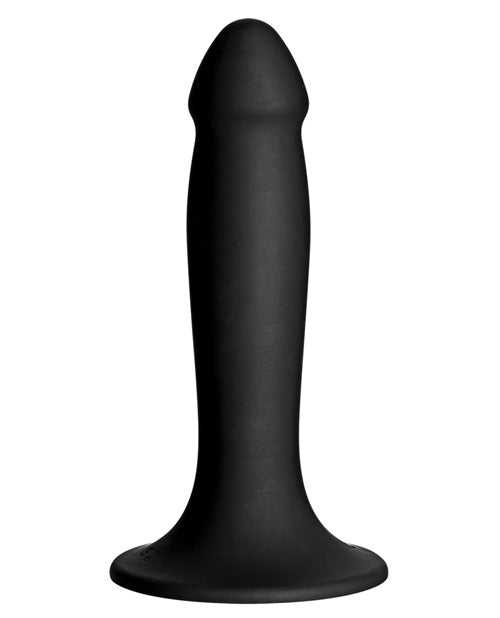 Vac-U-Lock Smooth Silicone Vibrating Pleasure Set - Black